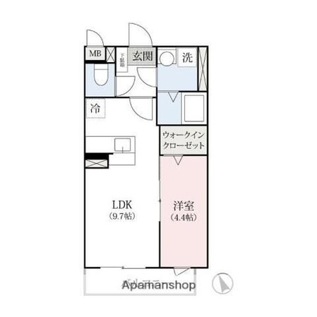 La・maison高崎の物件間取画像